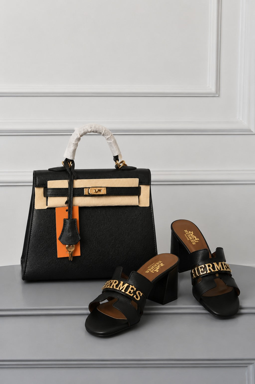 HMS  BAG  + SHOES KELLY 25 COMBİNE