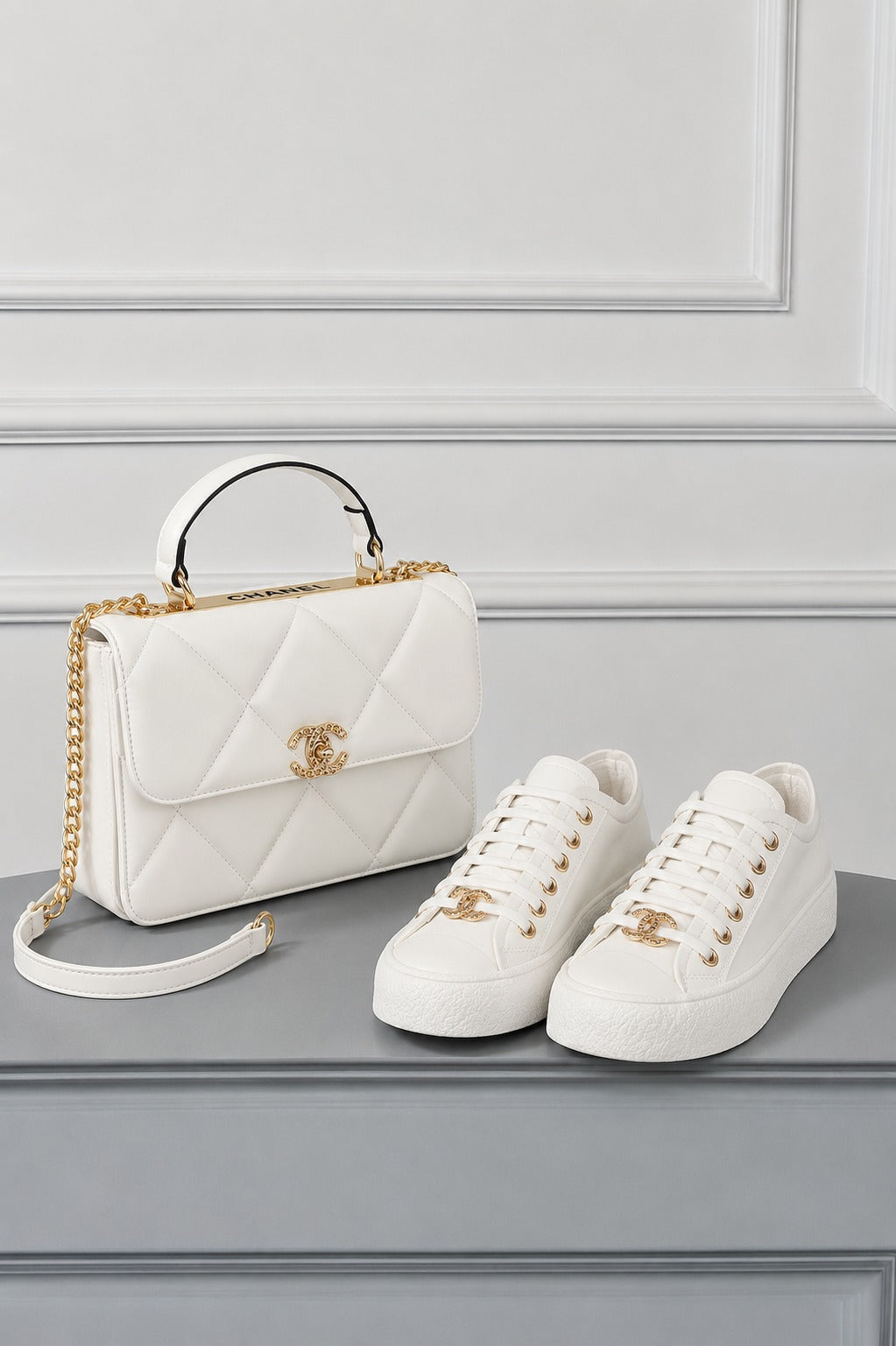 C.H BAG  + SHOES COMBİNE