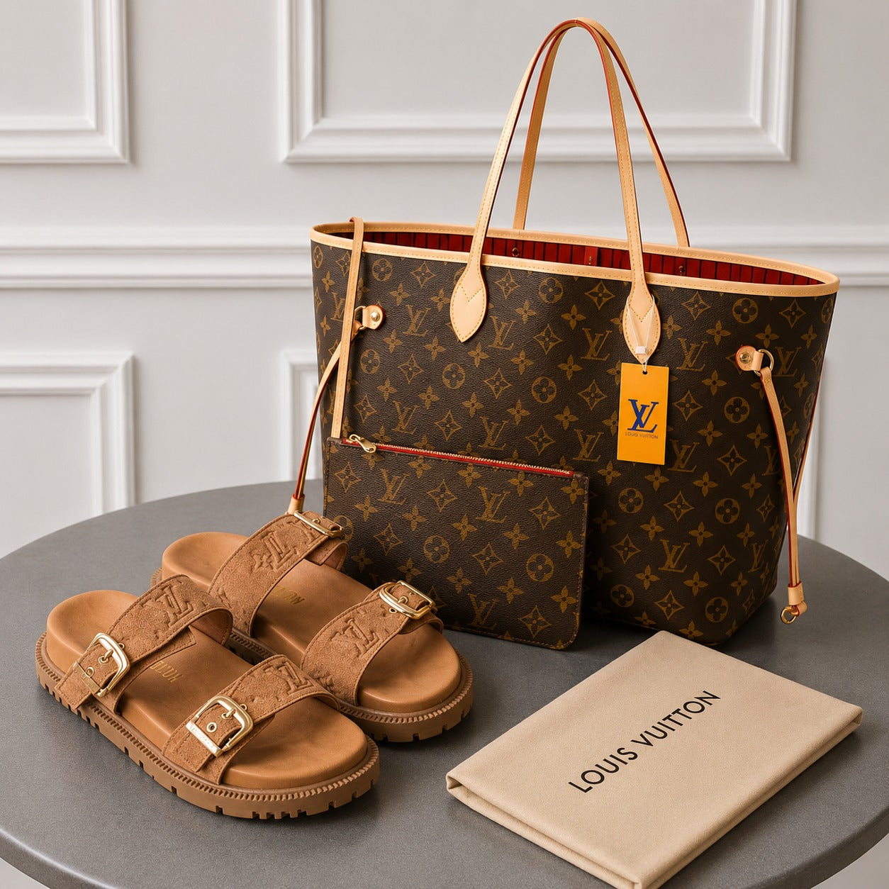 L BAG  + SHOES COMBİNE