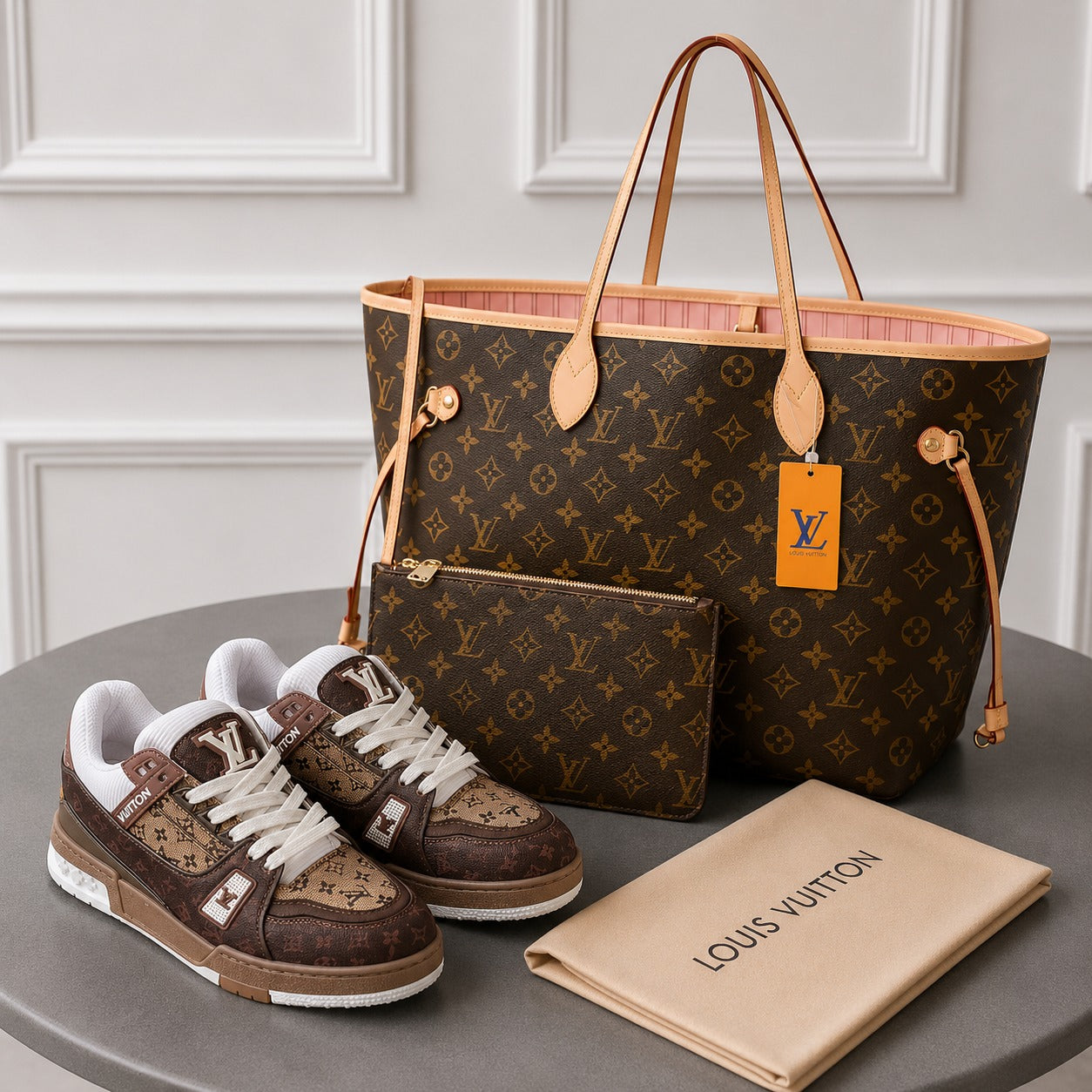 L BAG  + SHOES COMBİNE