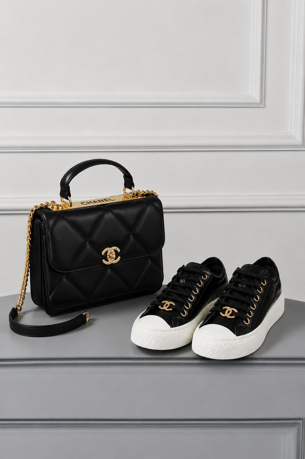 C.H BAG  + SHOES COMBİNE