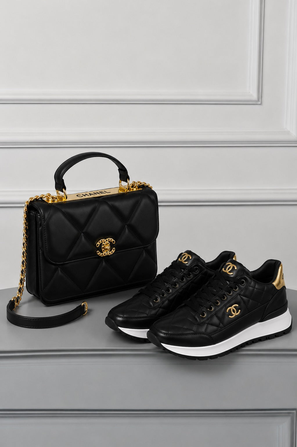 C.H BAG  + SHOES COMBİNE