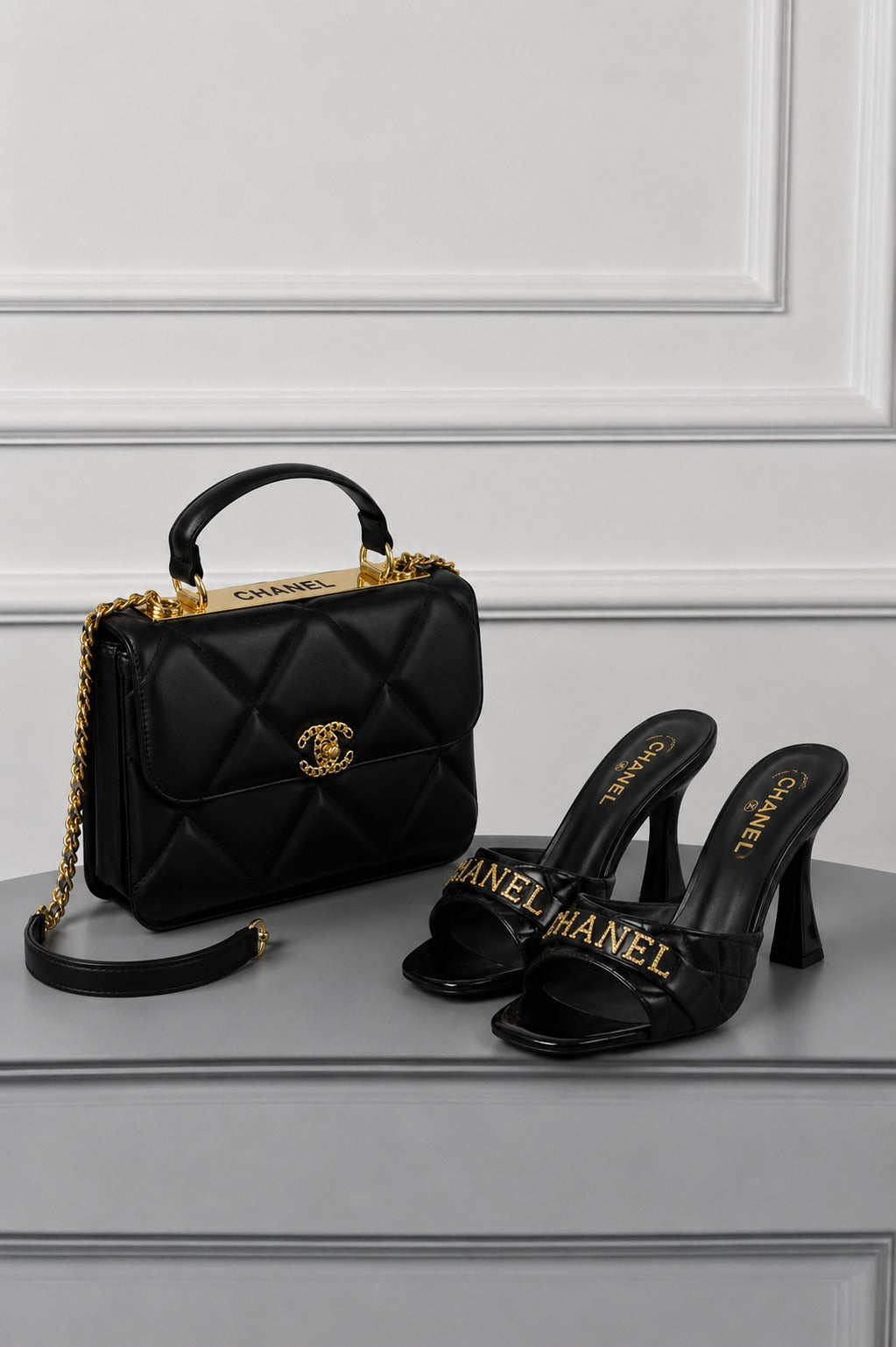 C.H BAG  + SHOES COMBİNE