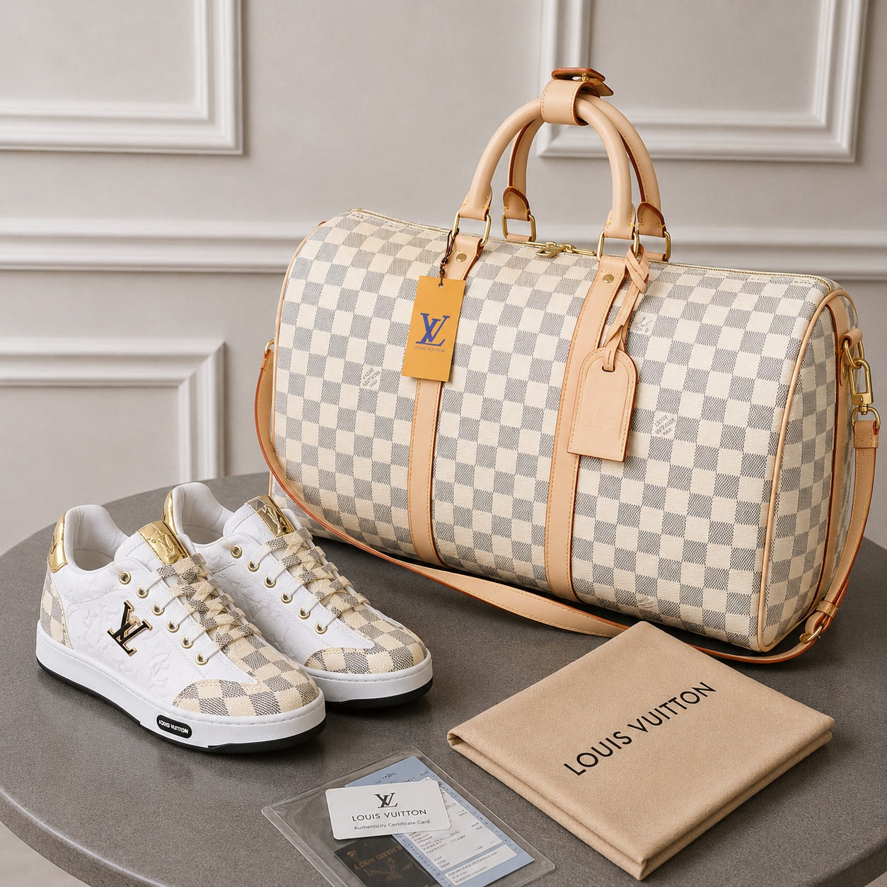 L BAG  + SHOES COMBİNE