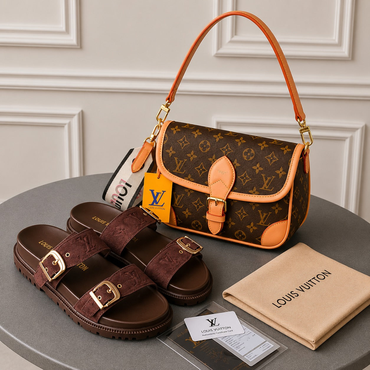 L BAG  + SHOES COMBİNE