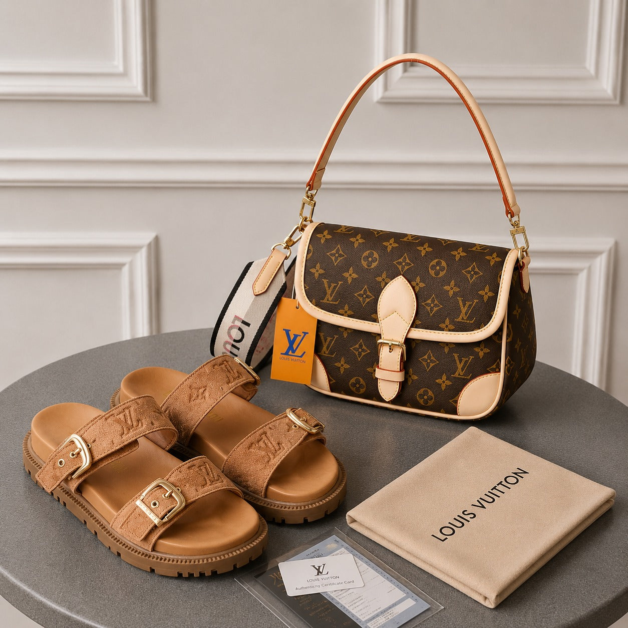 L BAG  + SHOES COMBİNE
