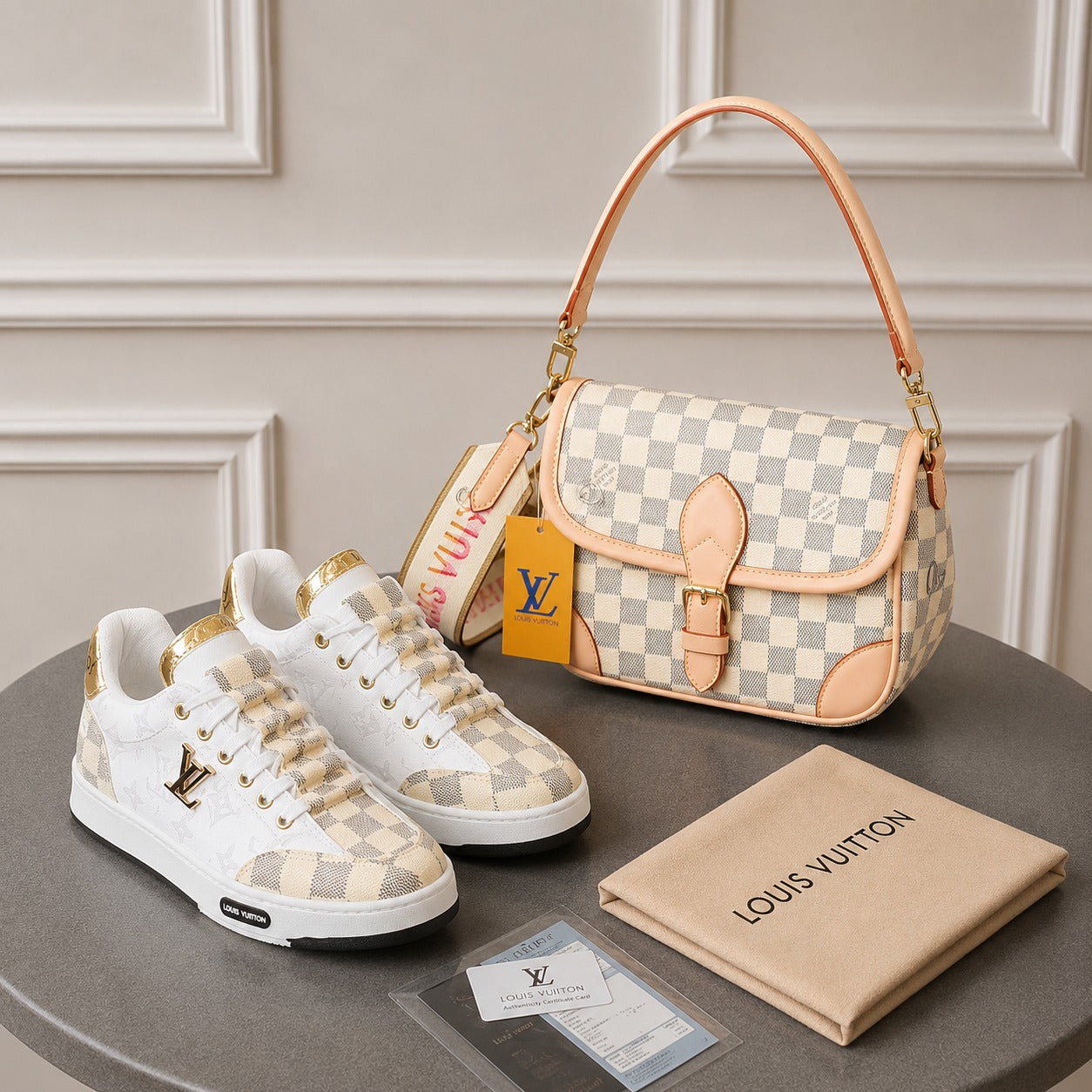L BAG  + SHOES COMBİNE
