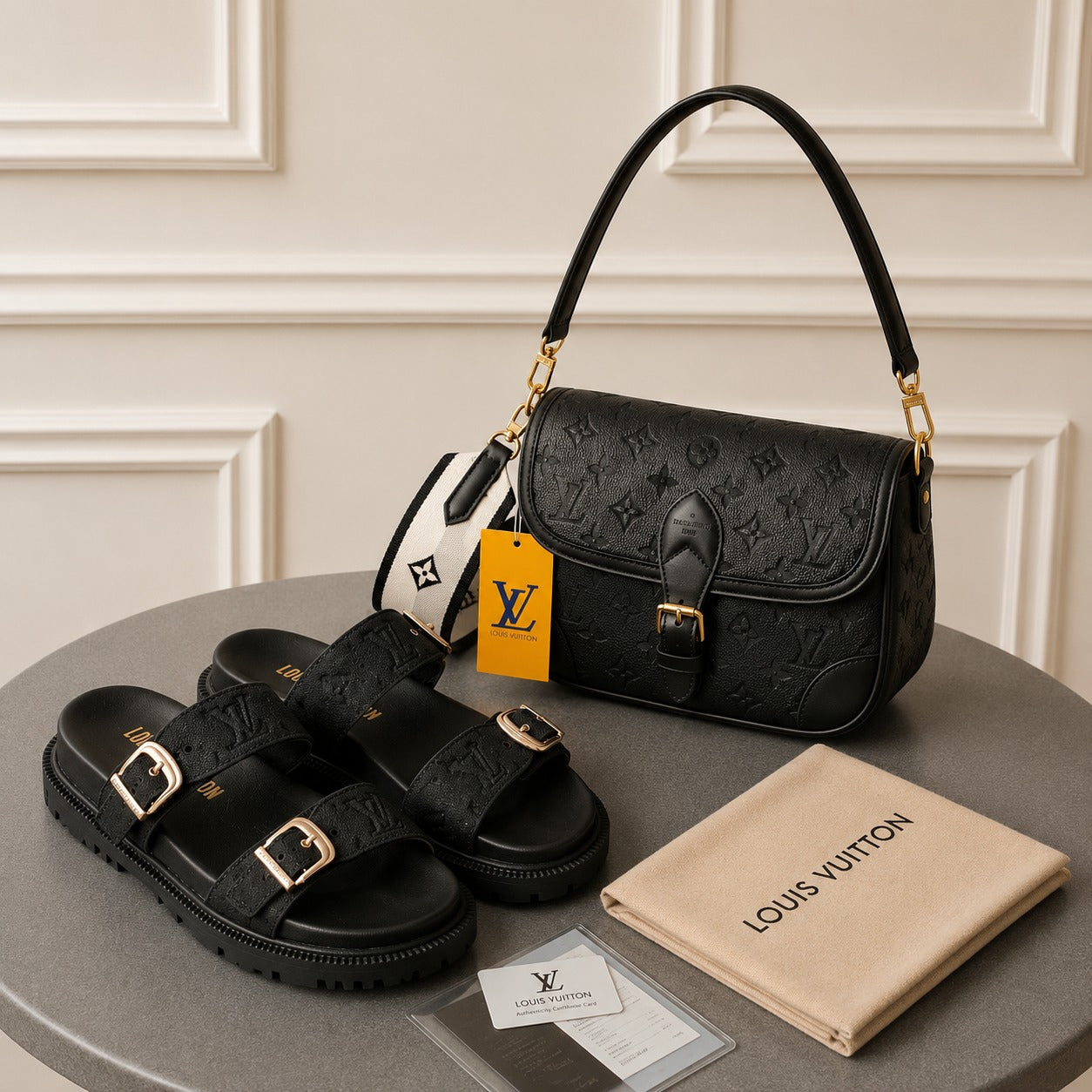 L BAG  + SHOES COMBİNE