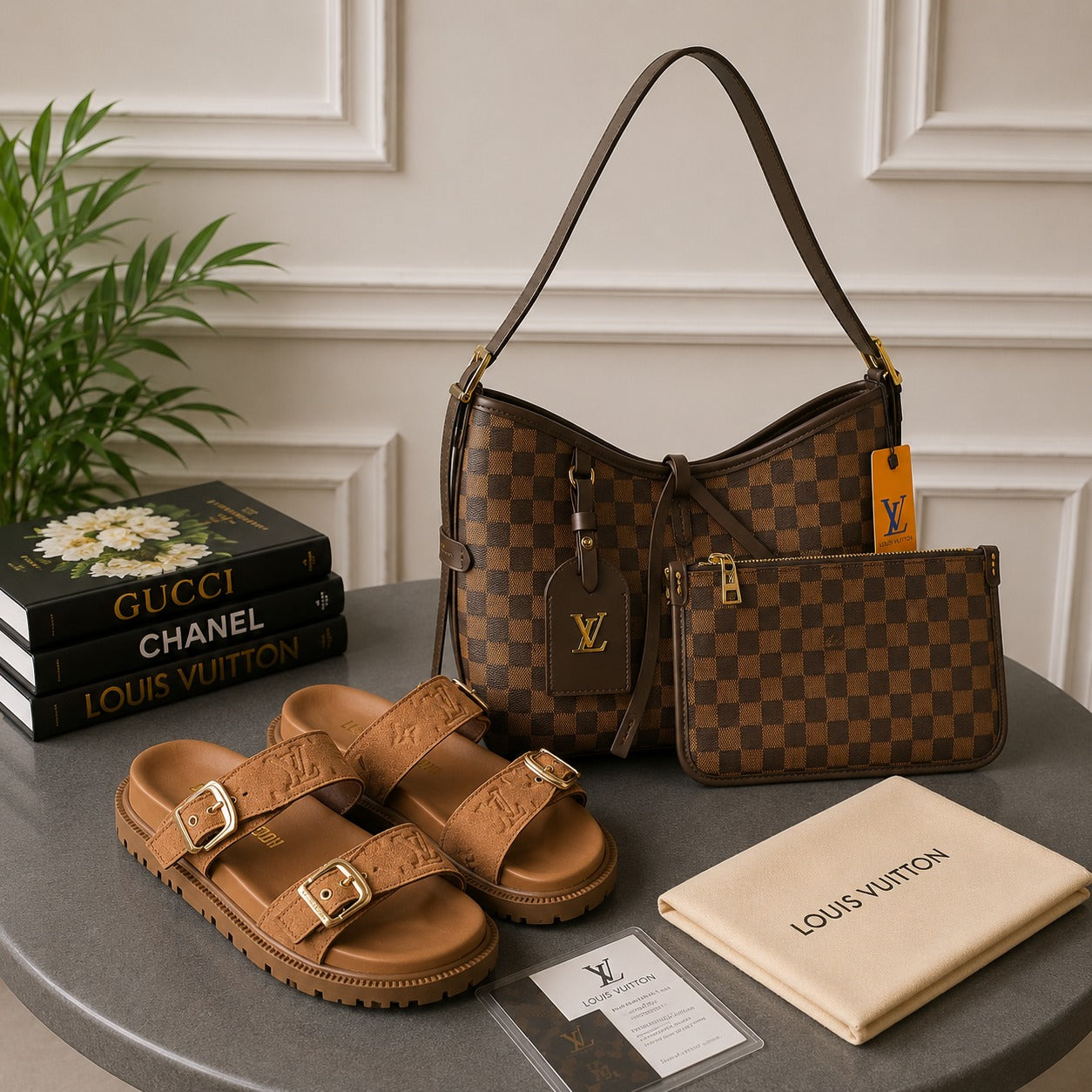L BAG  + SHOES COMBİNE
