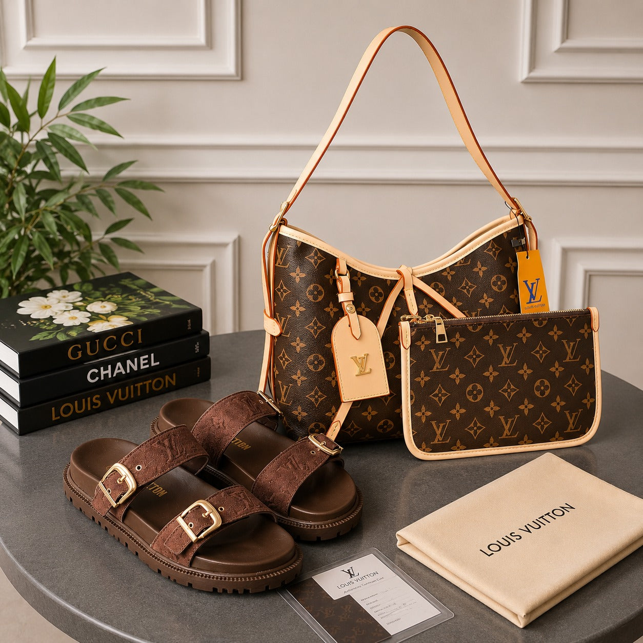 L BAG  + SHOES COMBİNE