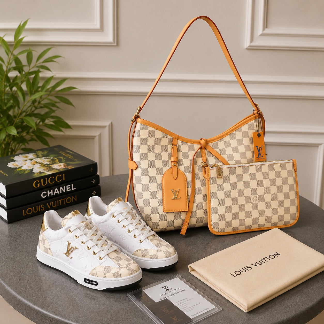 L BAG  + SHOES COMBİNE