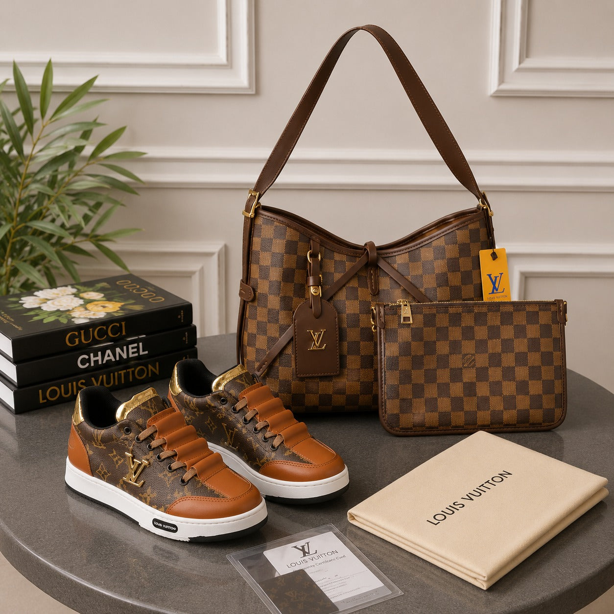 L BAG  + SHOES COMBİNE