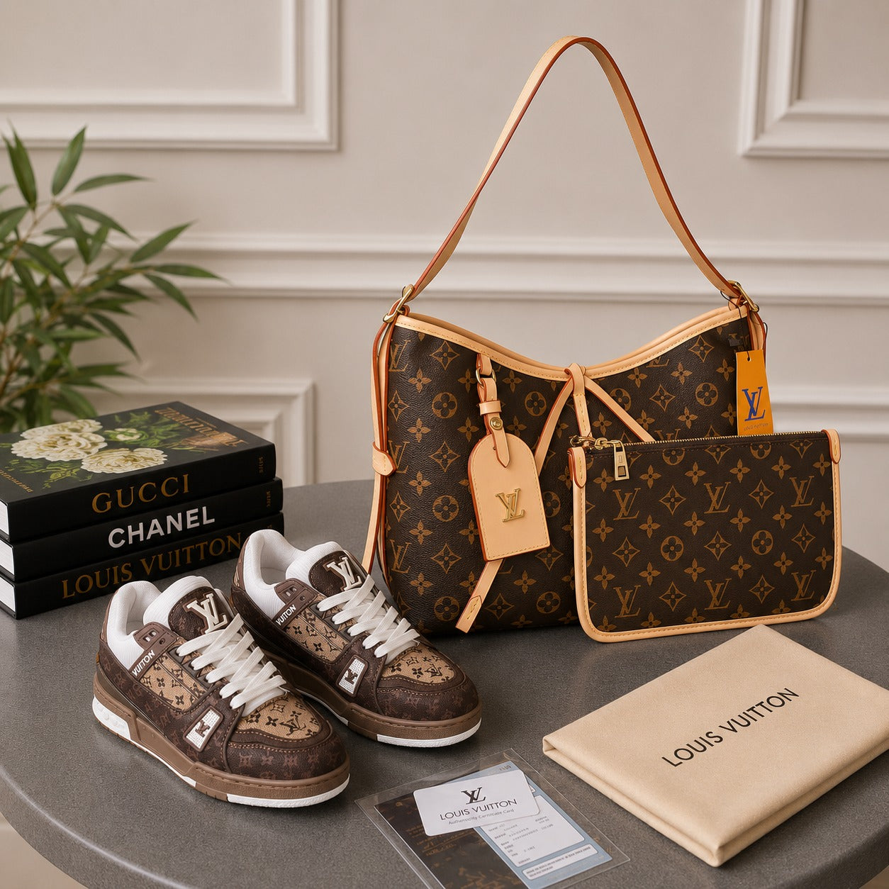 L BAG  + SHOES COMBİNE