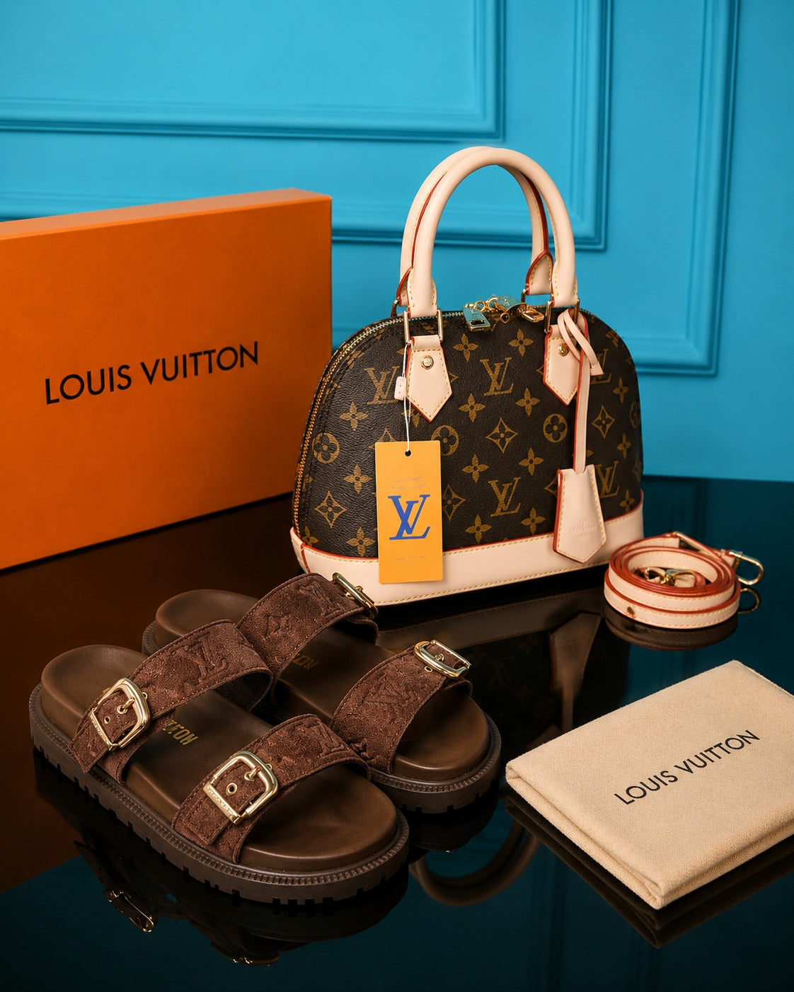 L BAG  + SHOES COMBİNE