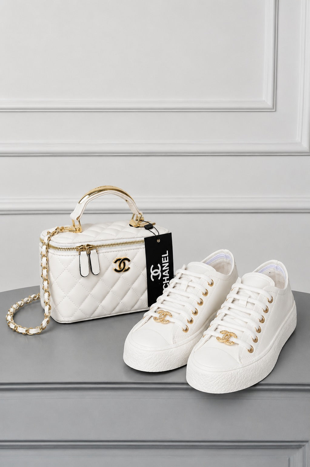C.H BAG  + SHOES COMBİNE