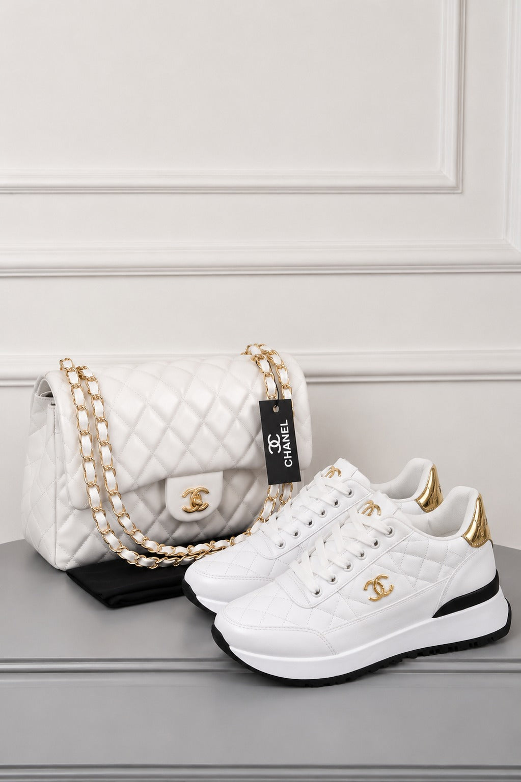 C.H BAG  + SHOES COMBİNE