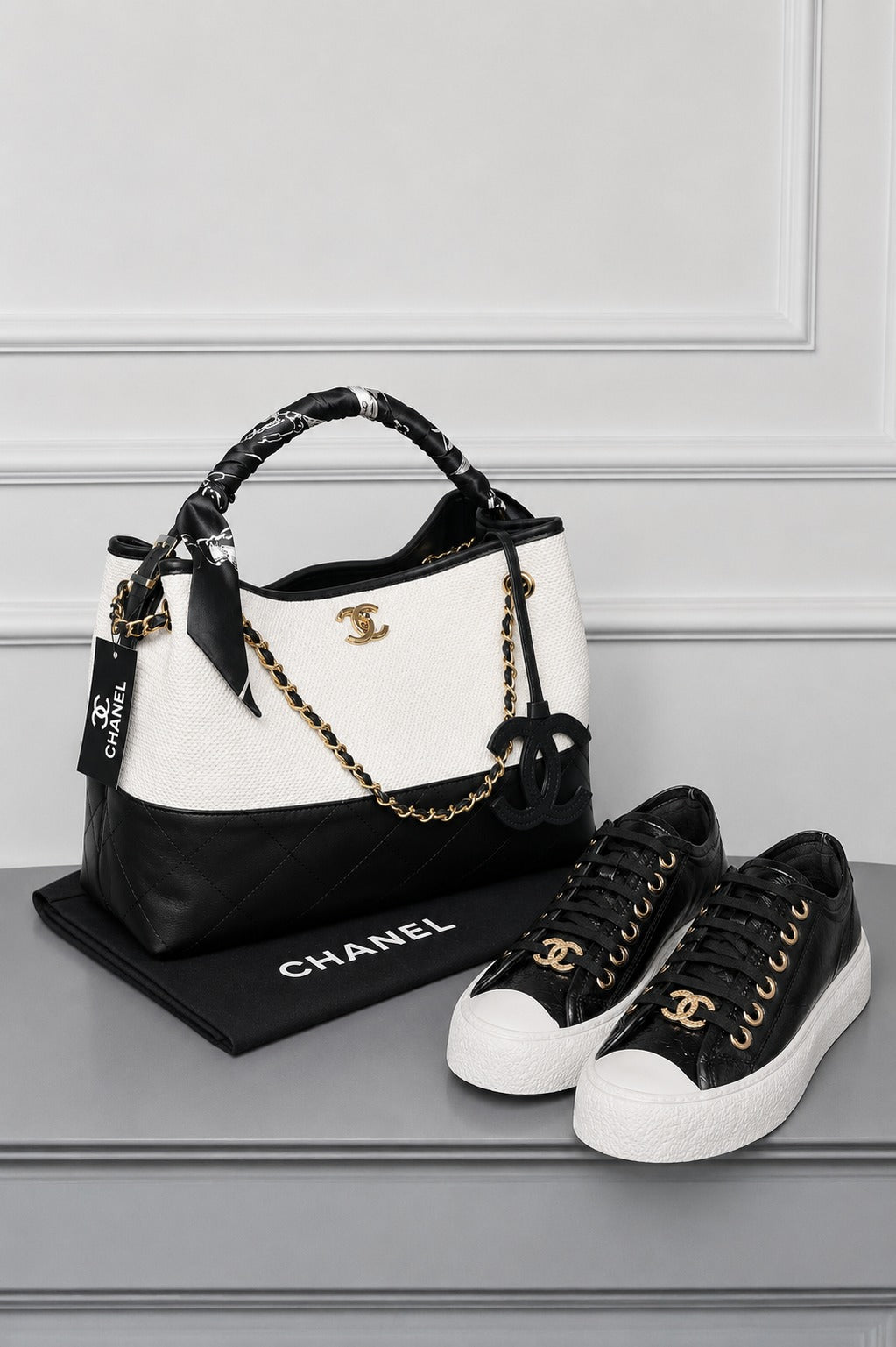 C.H BAG  + SHOES COMBİNE