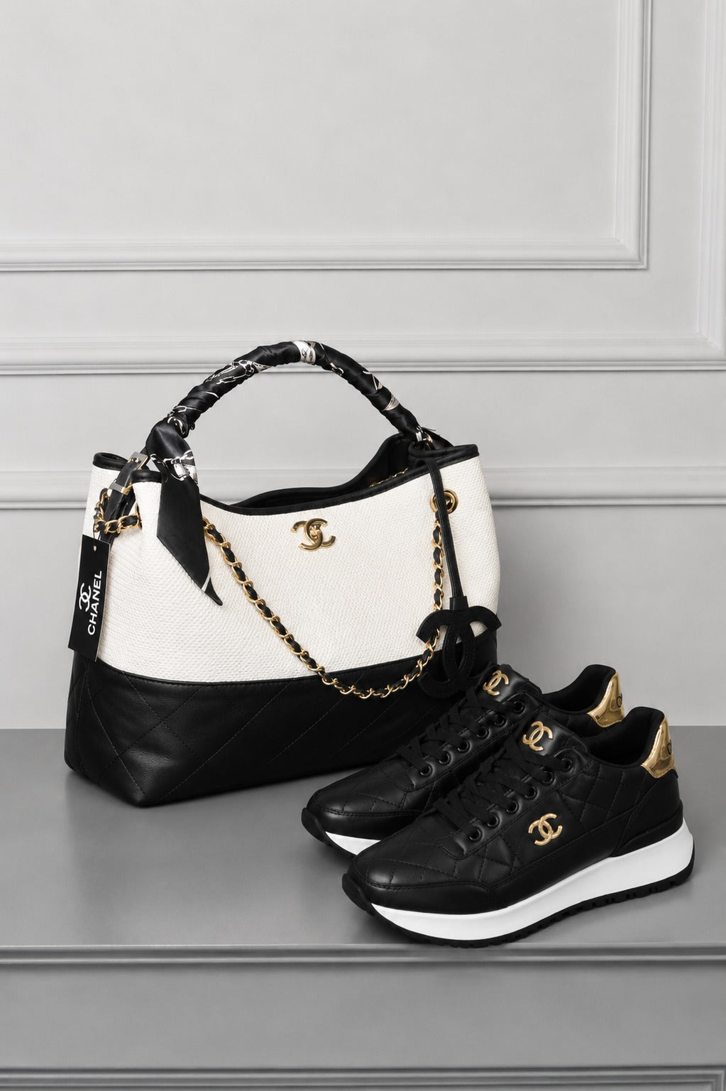 C.H BAG  + SHOES COMBİNE