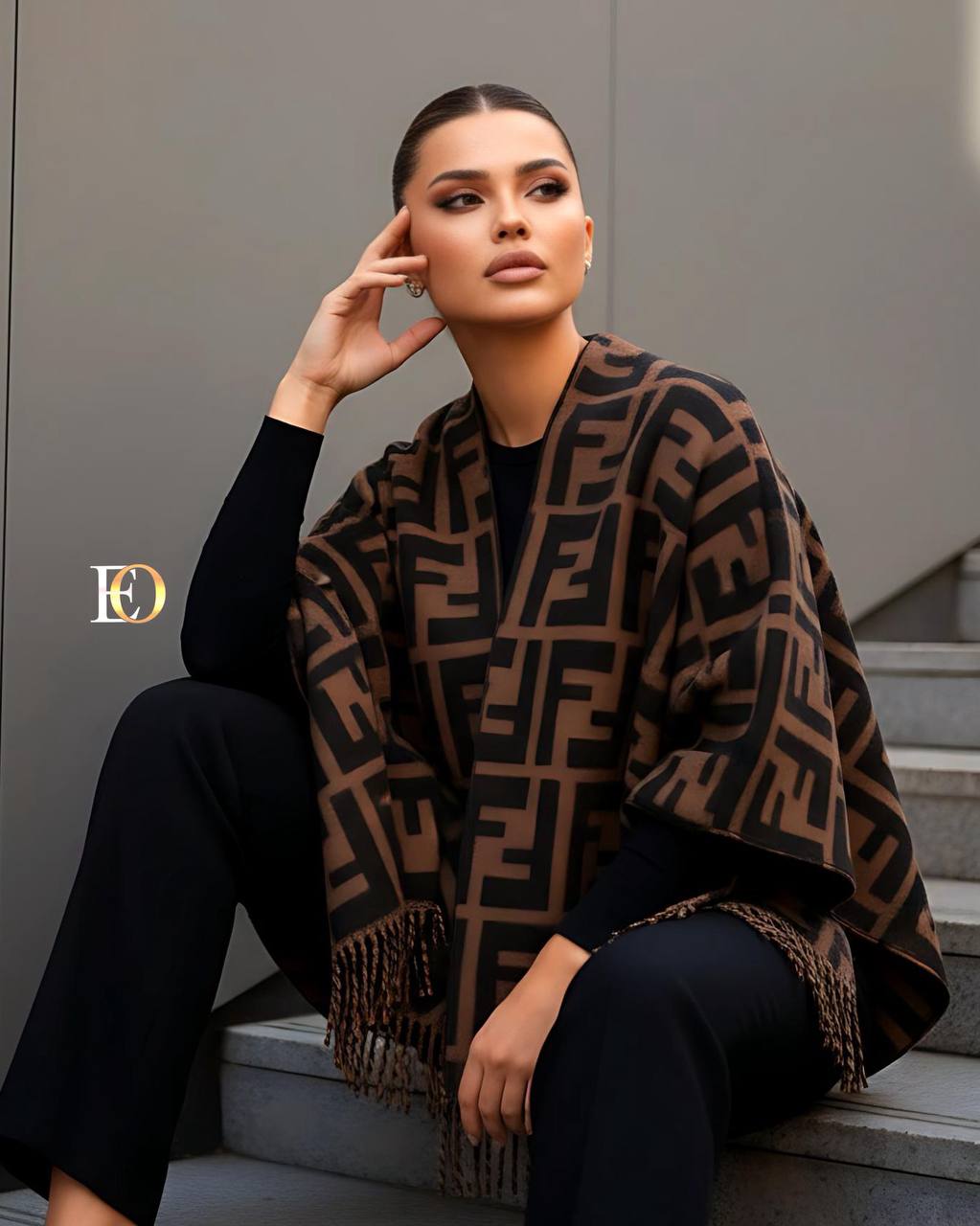 Fur Poncho