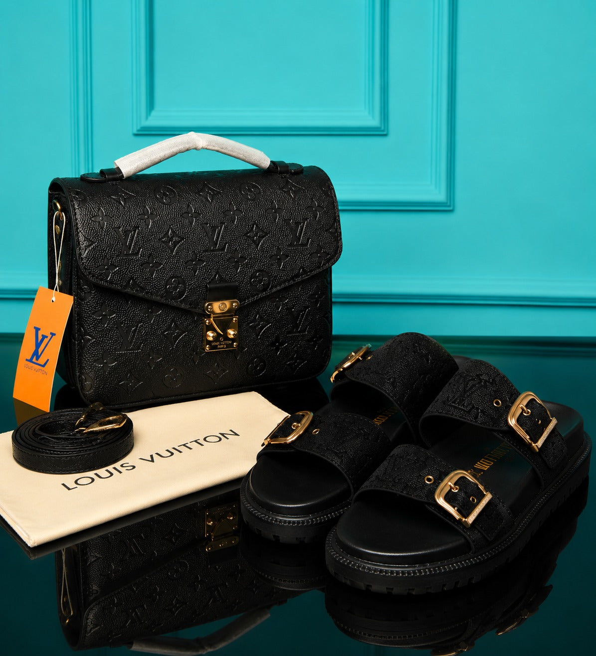 L BAG  + SHOES COMBİNE