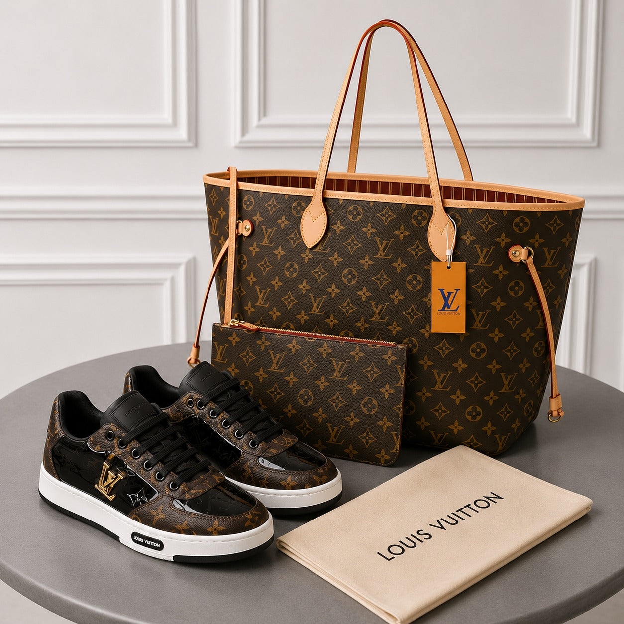 L BAG  + SHOES COMBİNE